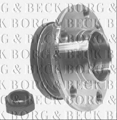 BORG & BECK bwk1134 -  Комплект подшипника ступицы колеса